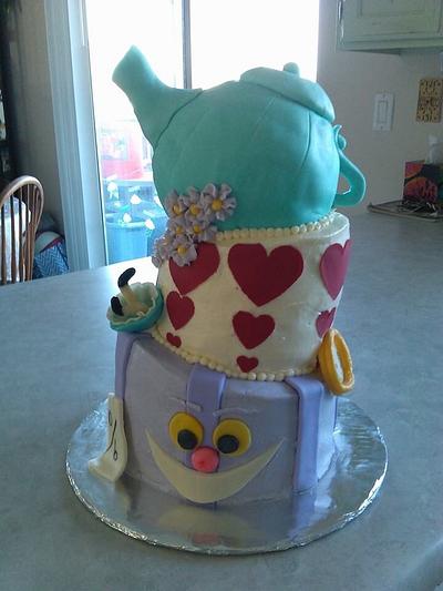 Alice in Wonderland - Cake by sweetmema