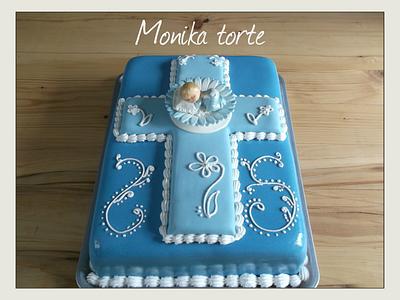 christening cake - Cake by Mihic Monika