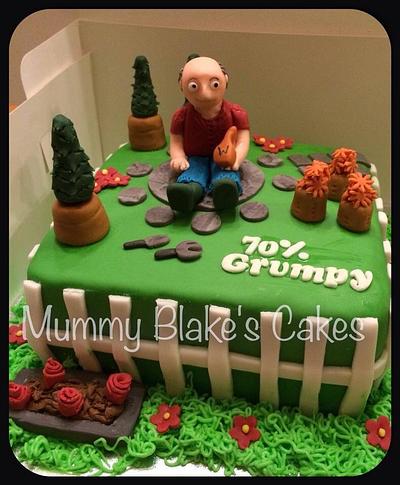 Gardening themed cake - Cake by Mummyblakescakes
