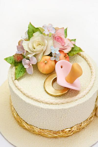 Welcome to the world cake - Cake by Alina Vaganova