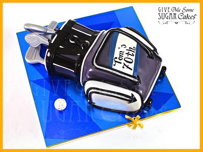 GOLFBAG - Cake by RED POLKA DOT DESIGNS (was GMSSC)