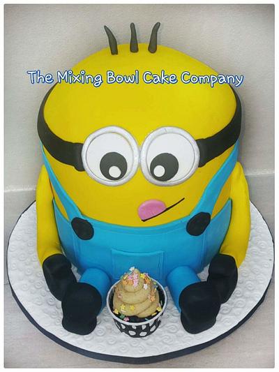 minions! !  - Cake by The Mixing Bowl Cake Company 