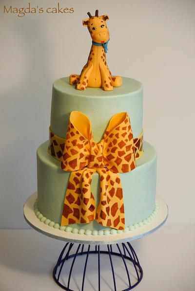 Baby giraffe - Cake by Magda's cakes
