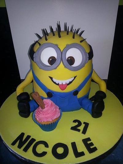 KEVIN my first minion - Cake by Tracy's Treats