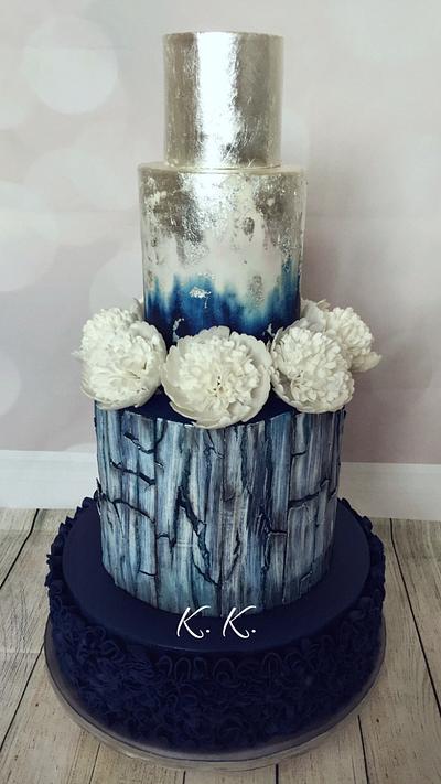 Silver dream - Cake by KaterinaCakes