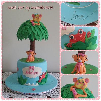 Jungle Themed Cake - Cake by CAKE ART by Michelle