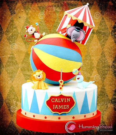 Circus Cake for Calvin - Cake by HummingBread