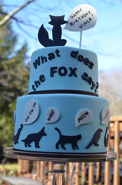 What does the fox say? - Cake by Elisabeth Palatiello