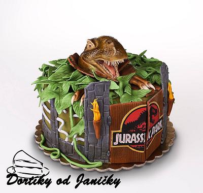 Jurassic park cake - Cake by dortikyodjanicky
