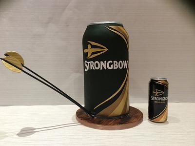 Strongbow Can Cake - Cake by Alana Lily Chocolates & Cakes