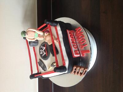 Cake number 10! WWE Cake!  - Cake by Jodie Taylor