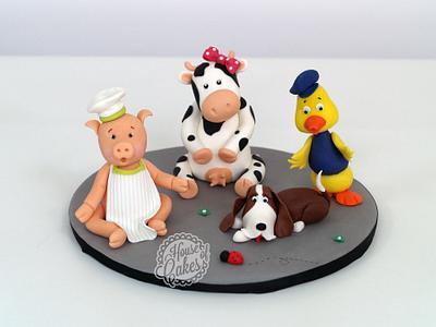 Modeling animals ... - Cake by Carla Martins