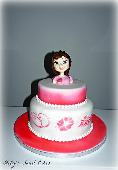 Happy B-Day Tiziana - Cake by Stefania