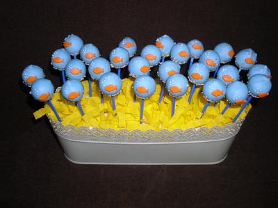 Cake Pop - goldfish - Cake by Petraend