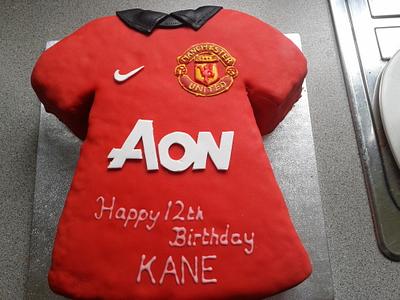 Man Utd Shirt - Cake by stilley