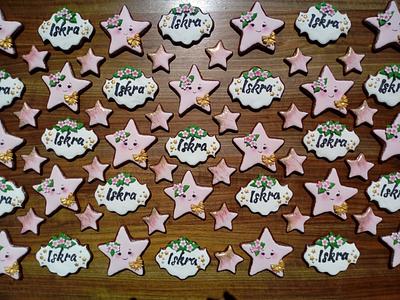 Little star gingerbread cookies - Cake by Snezana