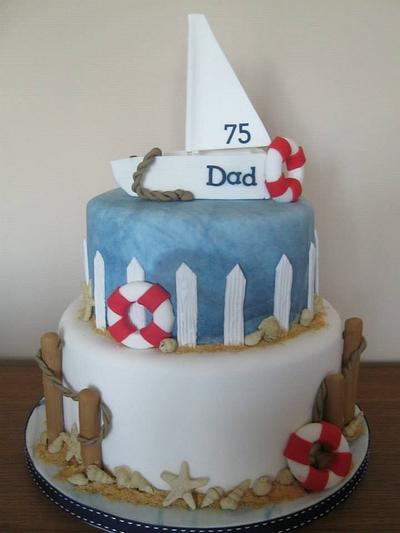 Nautical delight - Cake by Great Little Bakes