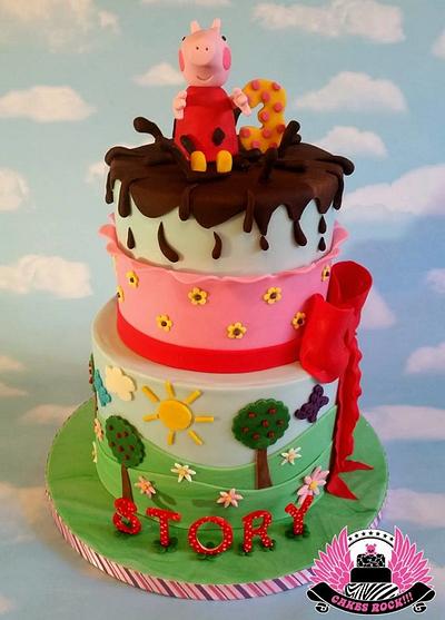 Peppa Pig - Cake by Cakes ROCK!!!  