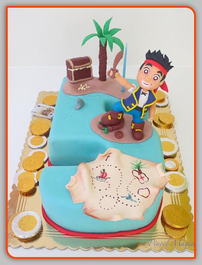 Jake and the Neverland Pirates - Cake by Pincel Mágico