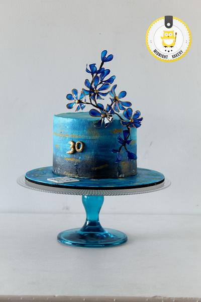 Bedazzled Blue - Cake by Midnight Kakery