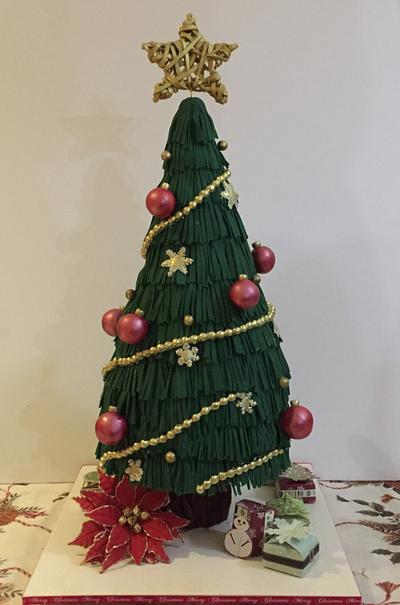 Christmas tree cake - Cake by Vanessa Figueroa