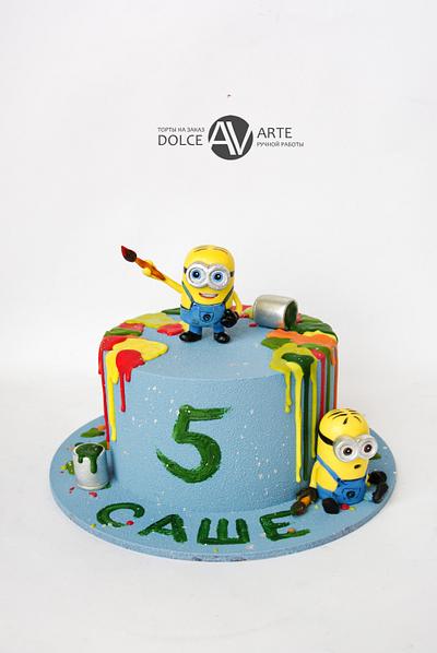 minion - artist - Cake by Alina Vaganova