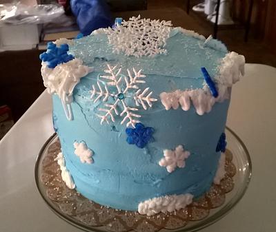 Sarah's Winter Wonderland  - Cake by Kecolony