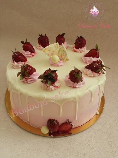 strawberry cake - Cake by mona ghobara/Bonboni Cake