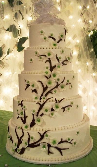 branchy wedding cake - Cake by Corrie