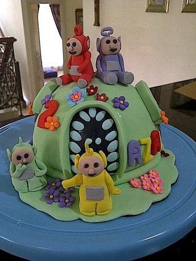 Teletubbies dome cake - Cake by Thia Caradonna
