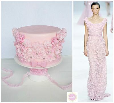 Haute Couture-Inspired Cake - Cake by miettes