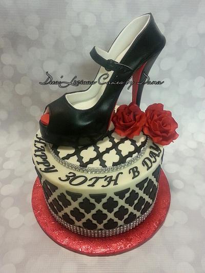 High Heel shoe, cake - Cake by Dees'Licious Cakes by Dana