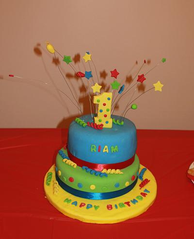 first birthday cake - Cake by YummYum