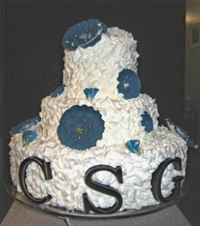 Congrats Carol and Gordon - Cake by Deborahanne