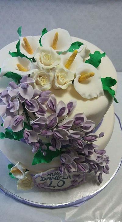 Flowers  - Cake by CakeMonica