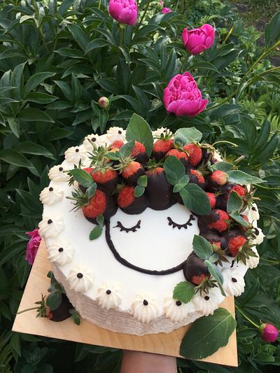Strawberry - Cake by Oksana Kliuiko