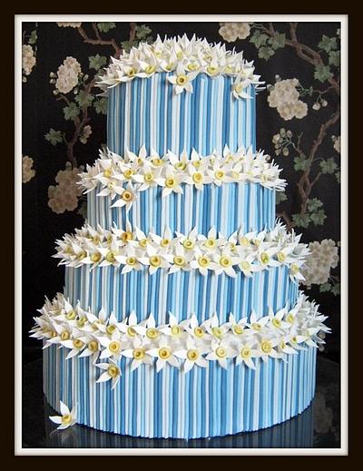 blue masterpiece - Cake by jennie