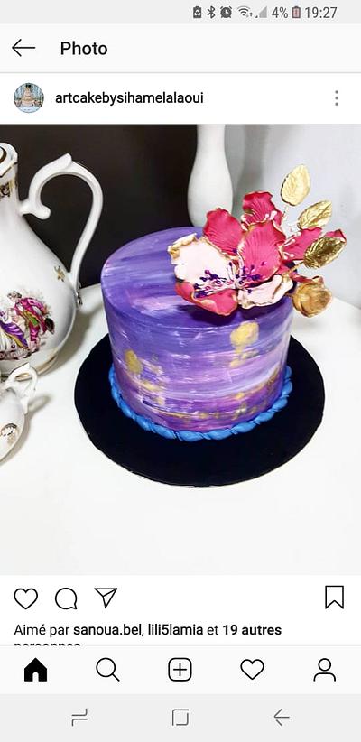 Painting cake - Cake by Artcakebysiham