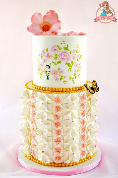 Spring Wedding Cake - Cake by SweetLin