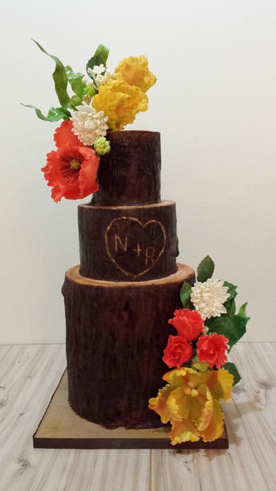 Woodland Wedding - Cake by The Cake Boutique Manila