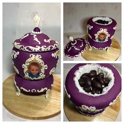 porcelain bomboniera - Cake by Andrea