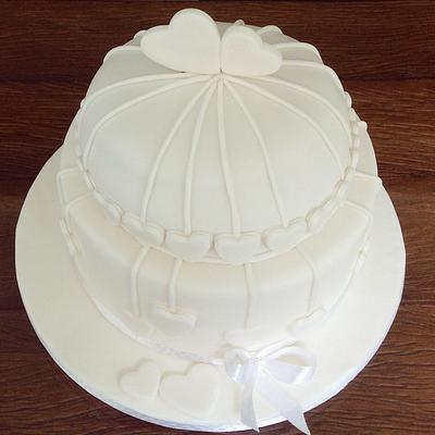 White Cake - Cake by Cláudia Oliveira