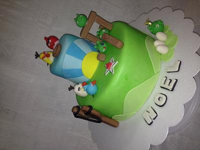 Angry Birds - Cake by TheCake by Mildred