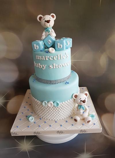 Baby shower cake  - Cake by Anneke van Dam