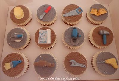 Workman, Builder theme cupcakes - Cake by Cupcakecreations