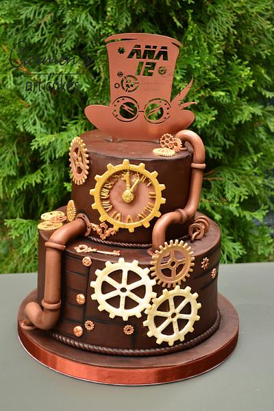Steampunk cake - Cake by Carmen Iordache