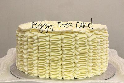 Ruffles! - Cake by Peggy Does Cake