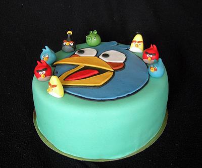 angry birds - Cake by Anka