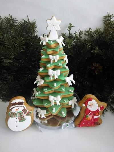 gingerbread Christmas tree - Cake by Victoria