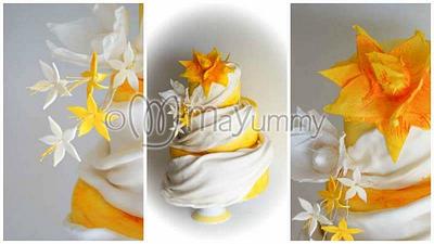 Spring wedding cake - Cake by Mayummy